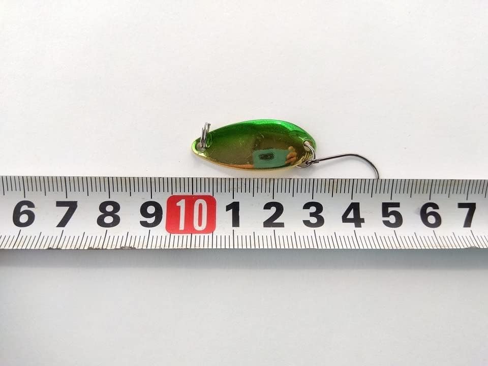 Amazon.co.jp: 管釣り 渓流 スプーン 2.5～3.5g 12個セット ケース付き